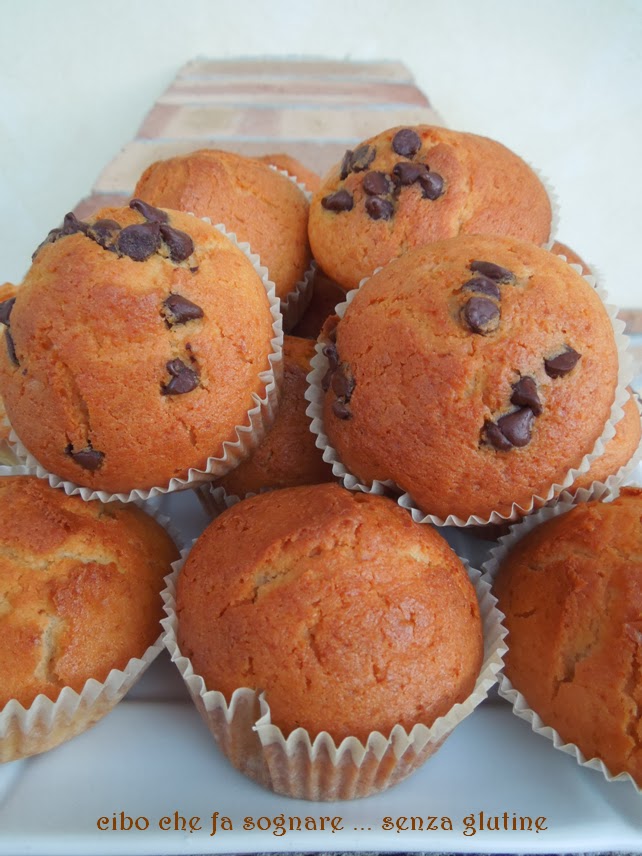 cibo che fa sognare senza glutine MUFFIN ALLA BANANA senza glutine