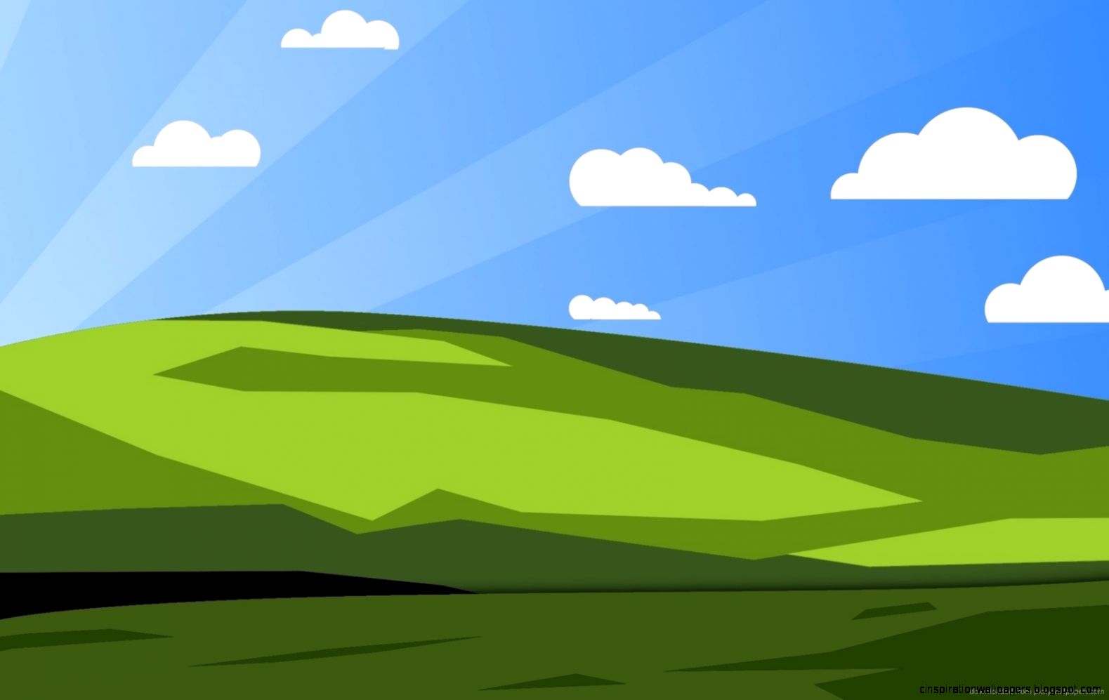 Download 1680x1050 Simplified Classic Windows Desktop Wallpaper