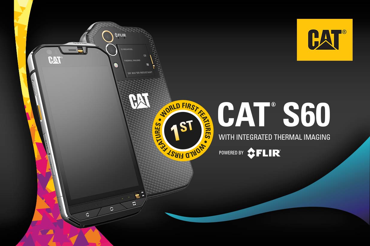 Cat S60 World’s First Smartphone With Integrated Thermal Camera H2Five
