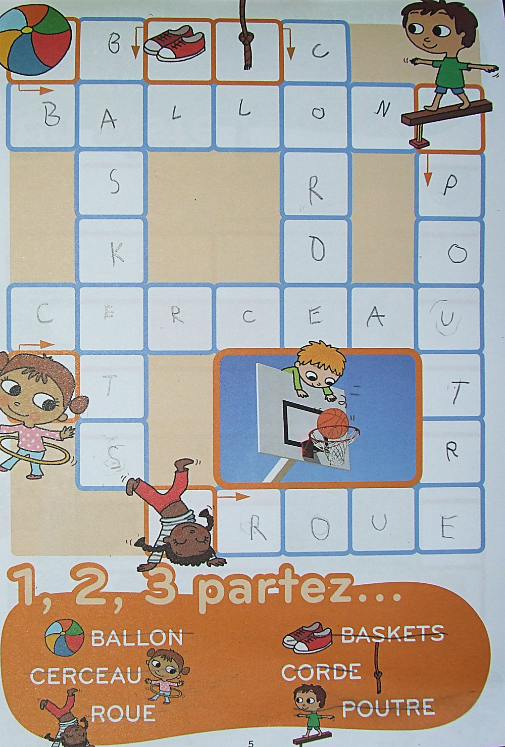 Star Des Mots - Bloc De Mots Les Mercredis de Julie: Super blocs : Mots fléchés