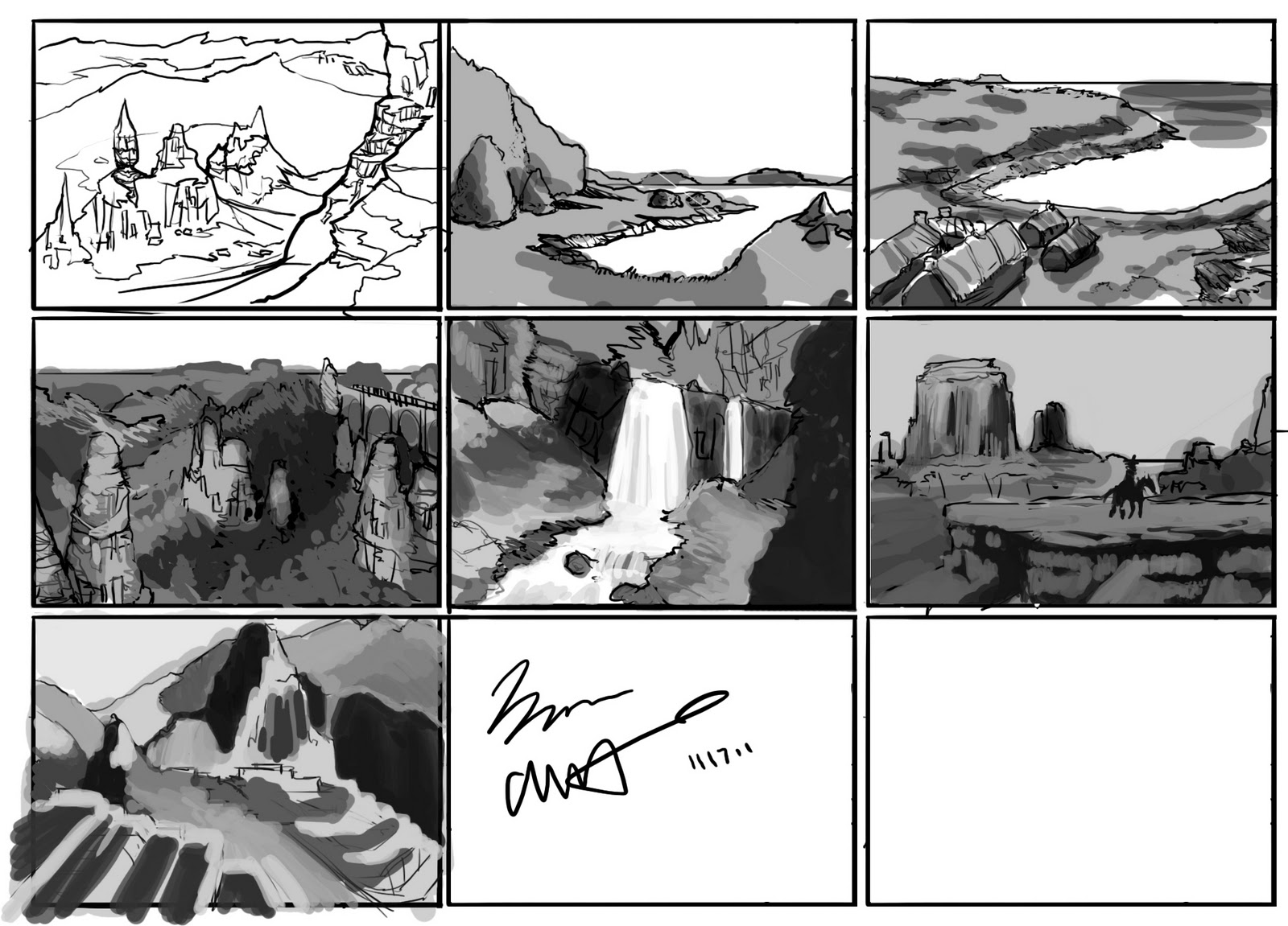 Concept Sketch 2011 Becca Armstrong Landscape Thumbs 11 17