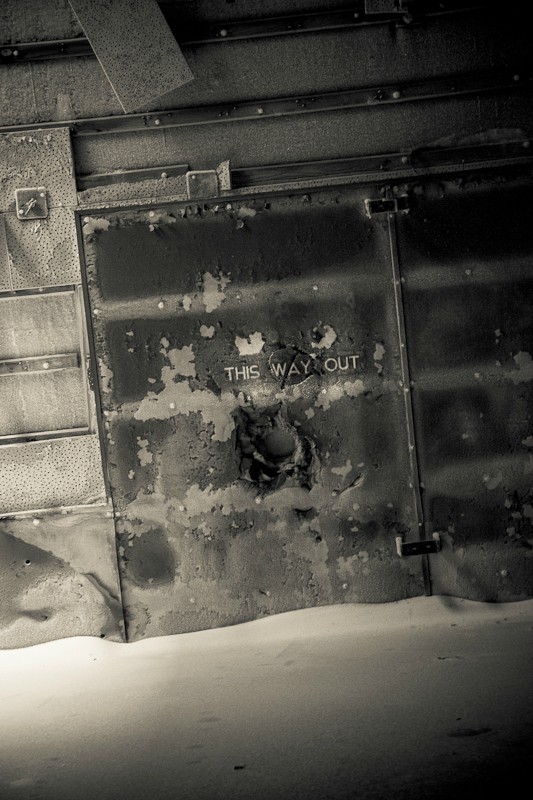 Deserted Places Inside an abandoned military bunker in Greenland
