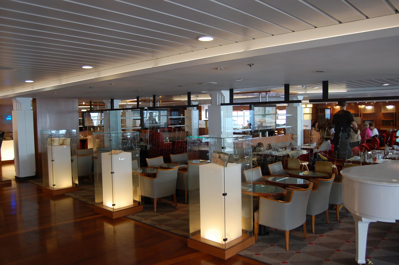 BRITTANY FERRIES inside cruise ferry "MONT ST MICHEL"