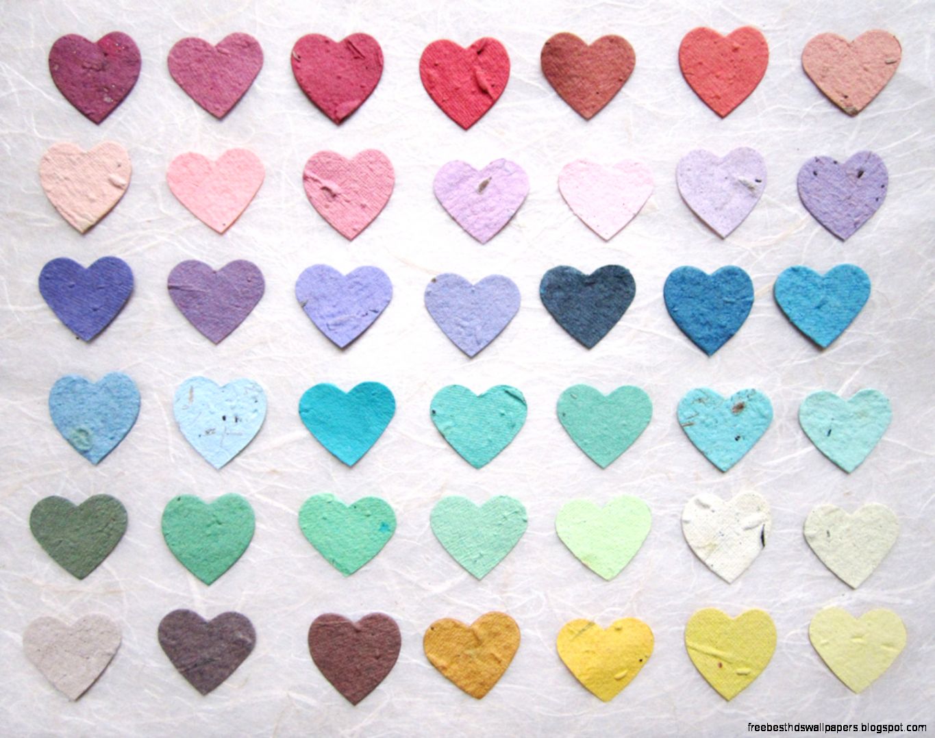 200 Plantable Wedding Favors Hearts Seed Paper by recycledideas