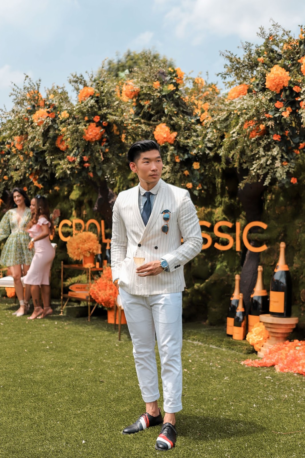 summer party dress men