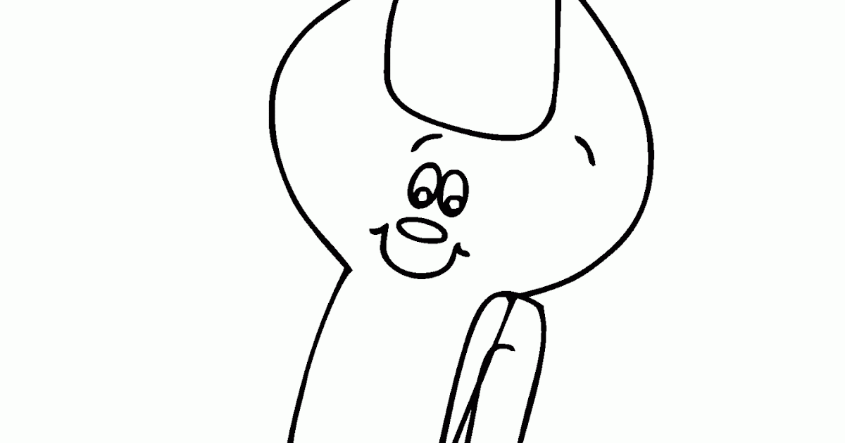 Gambar Mewarnai Kunci Pas Versi Kartun - Contoh Anak PAUD