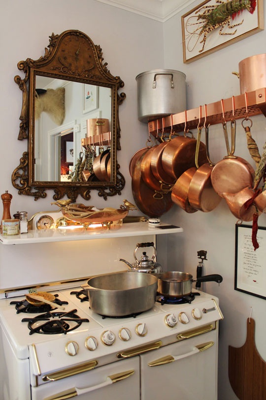 Decoración en la Cocina con Cobre