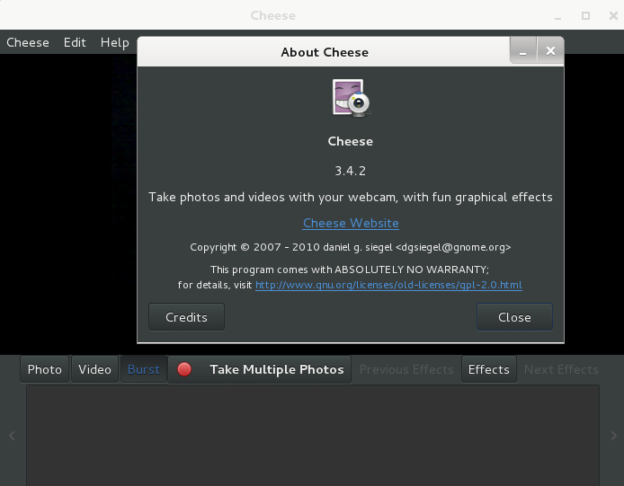 Catatan Linux ID Cara menggunakan Camera cam di Linux