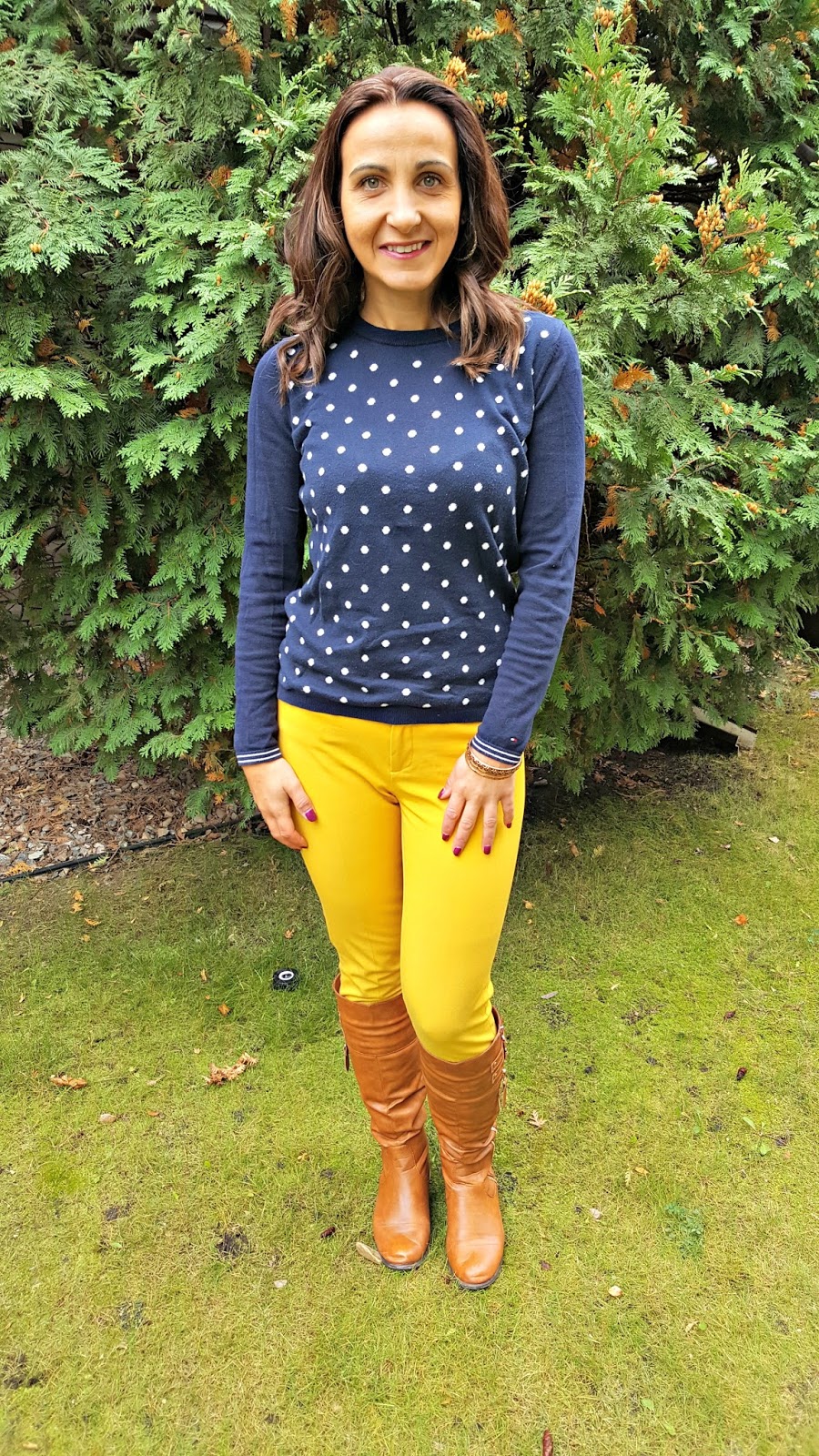Bo's Bodacious Blog Mustard Yellow Pants Four Ways