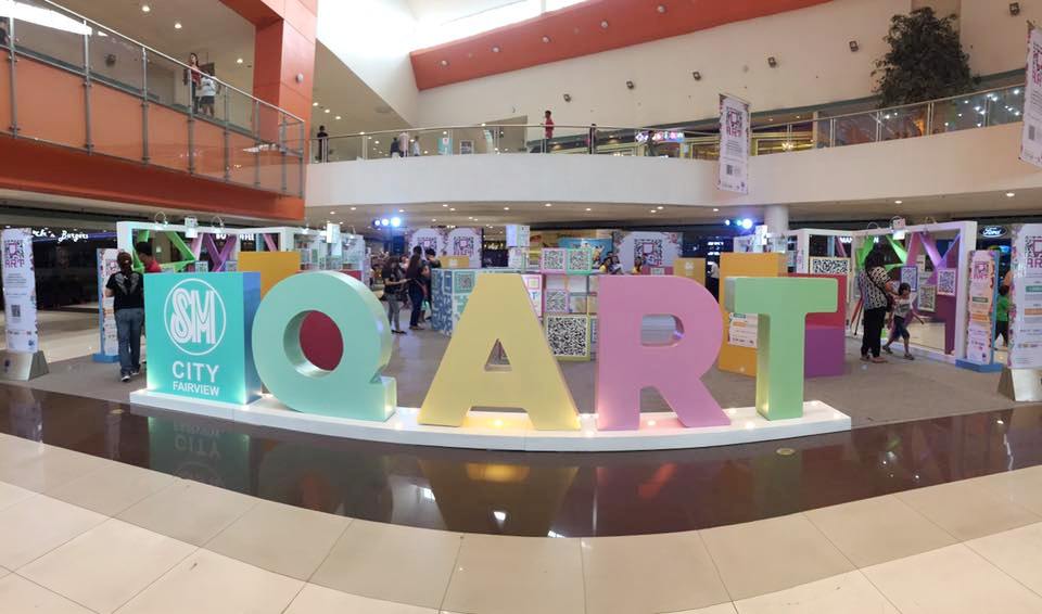 Scan and have FUN! at SM City Fairview's Q Art Exhibit It's Me, Gracee