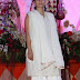 Kajol In White Dress At Durga Puja Celebrations