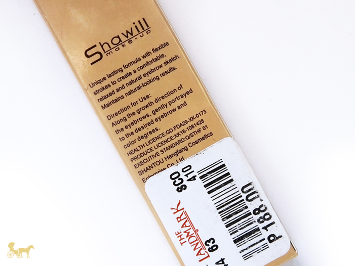 Shawill Coloring Eyebrow Pen Review