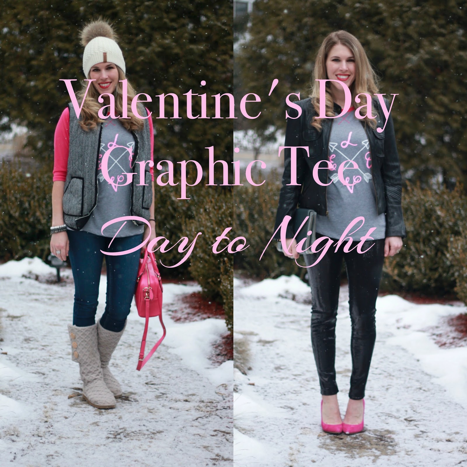 Valentine's Day Graphic Tee- Day to Night & Thursday Moda Linkup