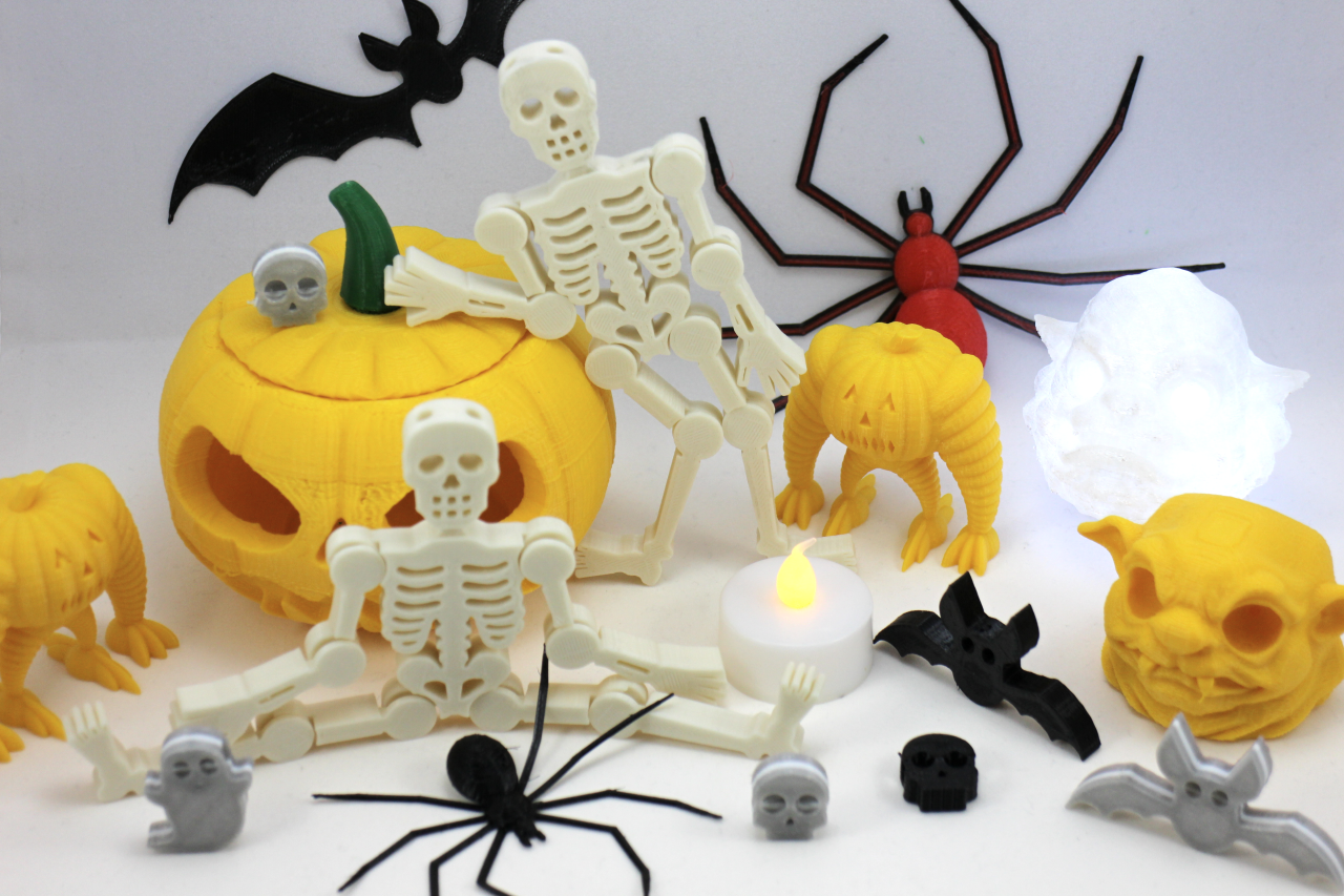 Reprap development and further adventures in DIY 3D printing: Halloween
