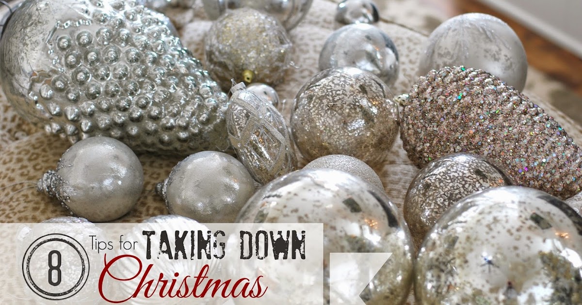 Home By Heidi 8 Tips for Taking Down Christmas Decor