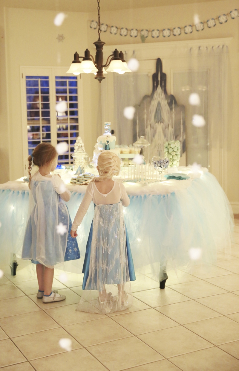 A Magical Frozen Inspired Birthday Party - BirdsParty.com