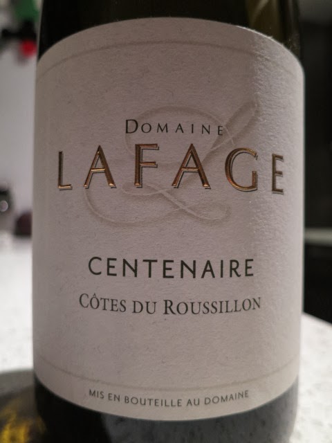 Wine Review of 2011 Domaine Lafage Cuvée Centenaire from AC Côtes du Roussillon, Midi, France