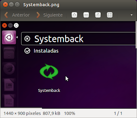  Systemback icono