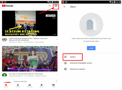 Cara Mengubah Tampilan Youtube Android ke Fitur Dark Mode