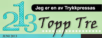 Topp 3 hos Trykkpressa Juni 2013