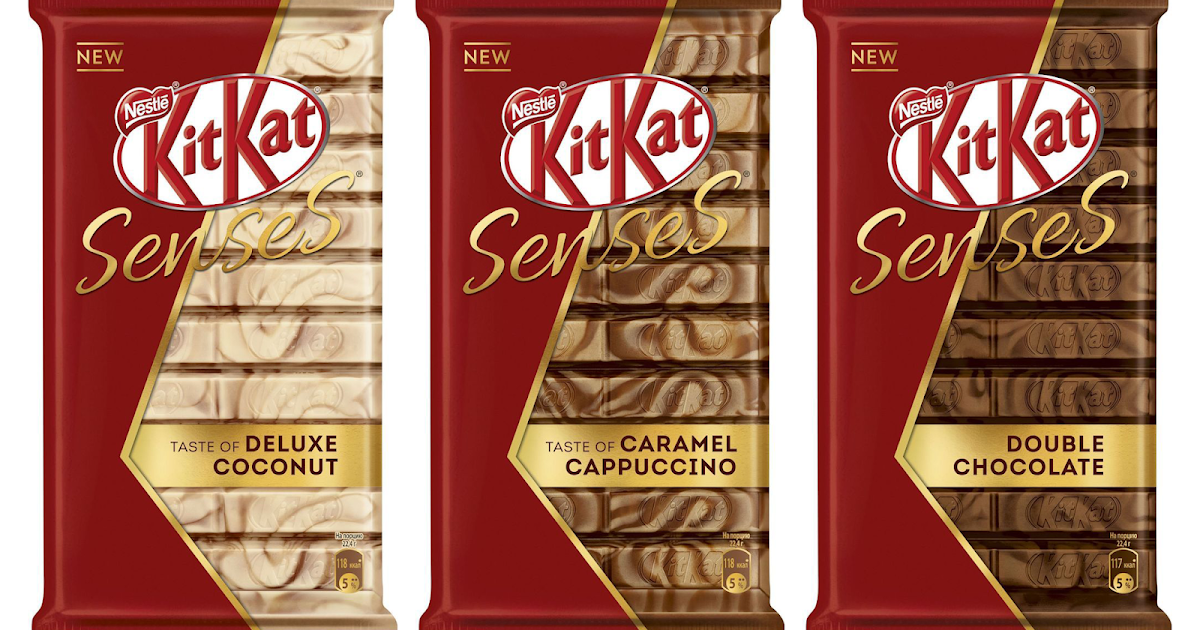 Новая линейка KitKat «Senses» — BRANDS AROUND