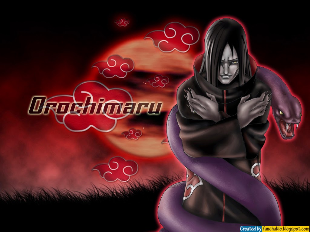 Orochimaru are Konohagakure's legendary Sannin
