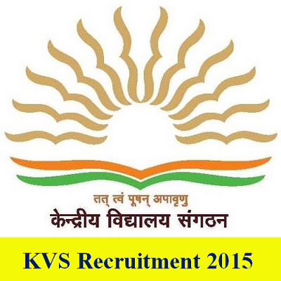 KVS Recruitment 2015