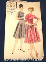 Vintage Vogue Clothes Pattern