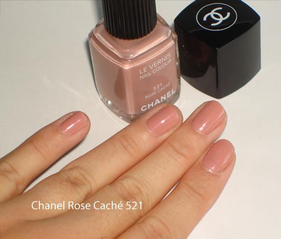 Chanel Rose 521 Vernis - The Look Book