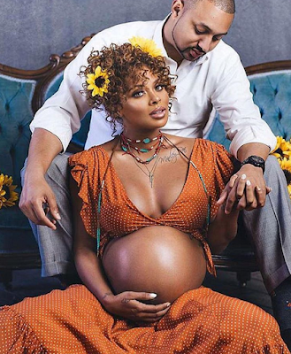 Eva Marcille shares pregnancy photoshoot with fiance, Michael Sterling + pics from her baby shower