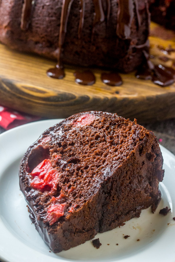 Cooking With Carlee Chocolate Cherry Fudge Bundt Cake