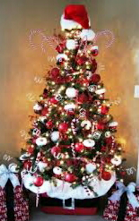 15 Contoh gambar dekorasi pohon natal tercantik dan unik 