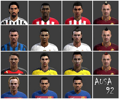 PES 2013 Facepack 2500 Likes By AUSA92