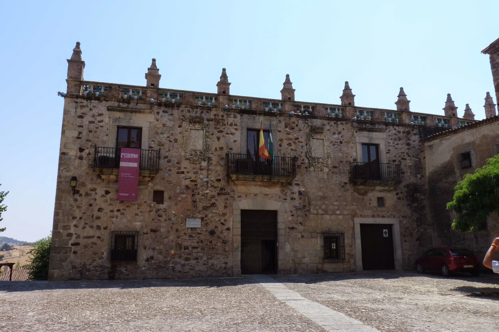 Cáceres, Plaza de las Veletas, Palacio del Aljibe o de las Veletas. Cáceres, Plaza de las Veletas, Palacio del Aljibe o de las Veletas.