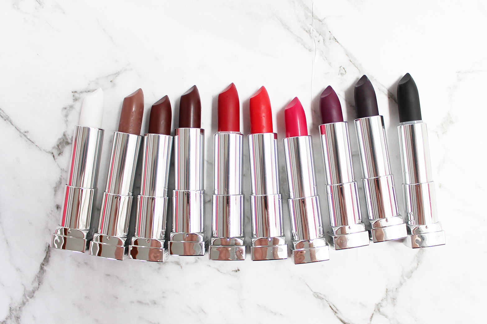 MAYBELLINE | The Loaded Bolds Lipsticks - Review + Swatches - CassandraMyee