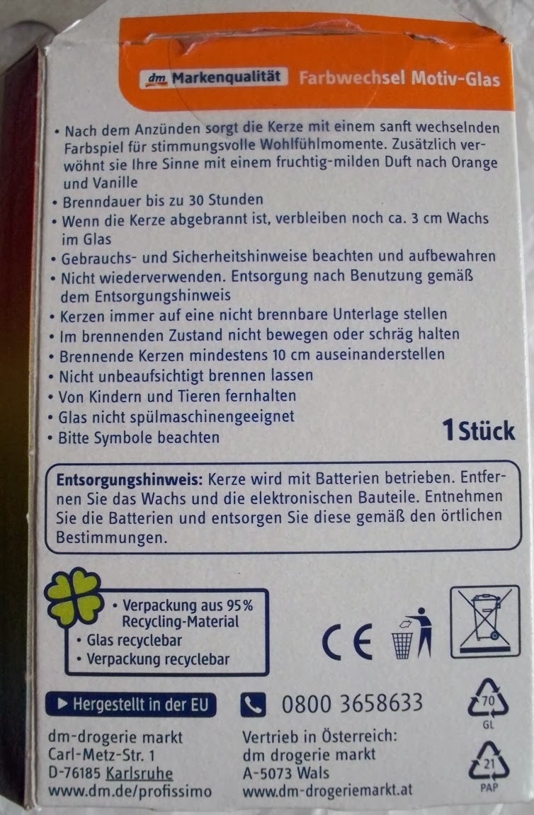 Zahnfeee S Blog Duftkerze Profissimo Dm Markenqualitat