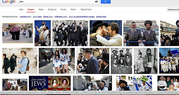 google search results for Jews