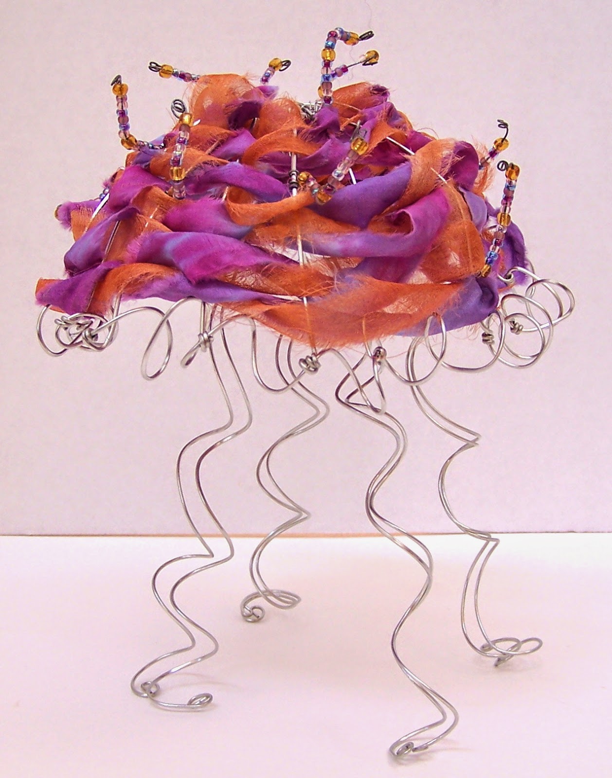  Wire and Fiber Art by Christie Minchew