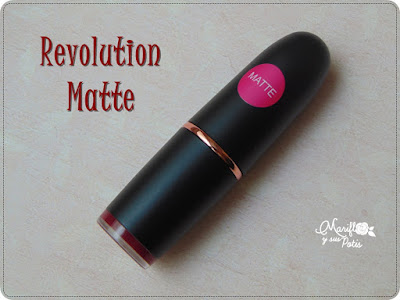 Revolution Matte en mis labios