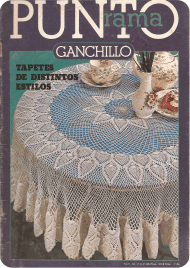 R13 Punto Rama Ganchillo - Tapetes de Distintos Estilos R13 Punto Rama Ganchillo - Tapetes de Distintos Estilos