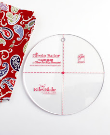 Circle ruler from Lori Holt and Riley Blake Designs