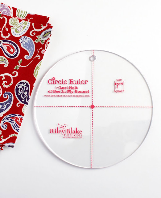 Circle ruler from Lori Holt and Riley Blake Designs