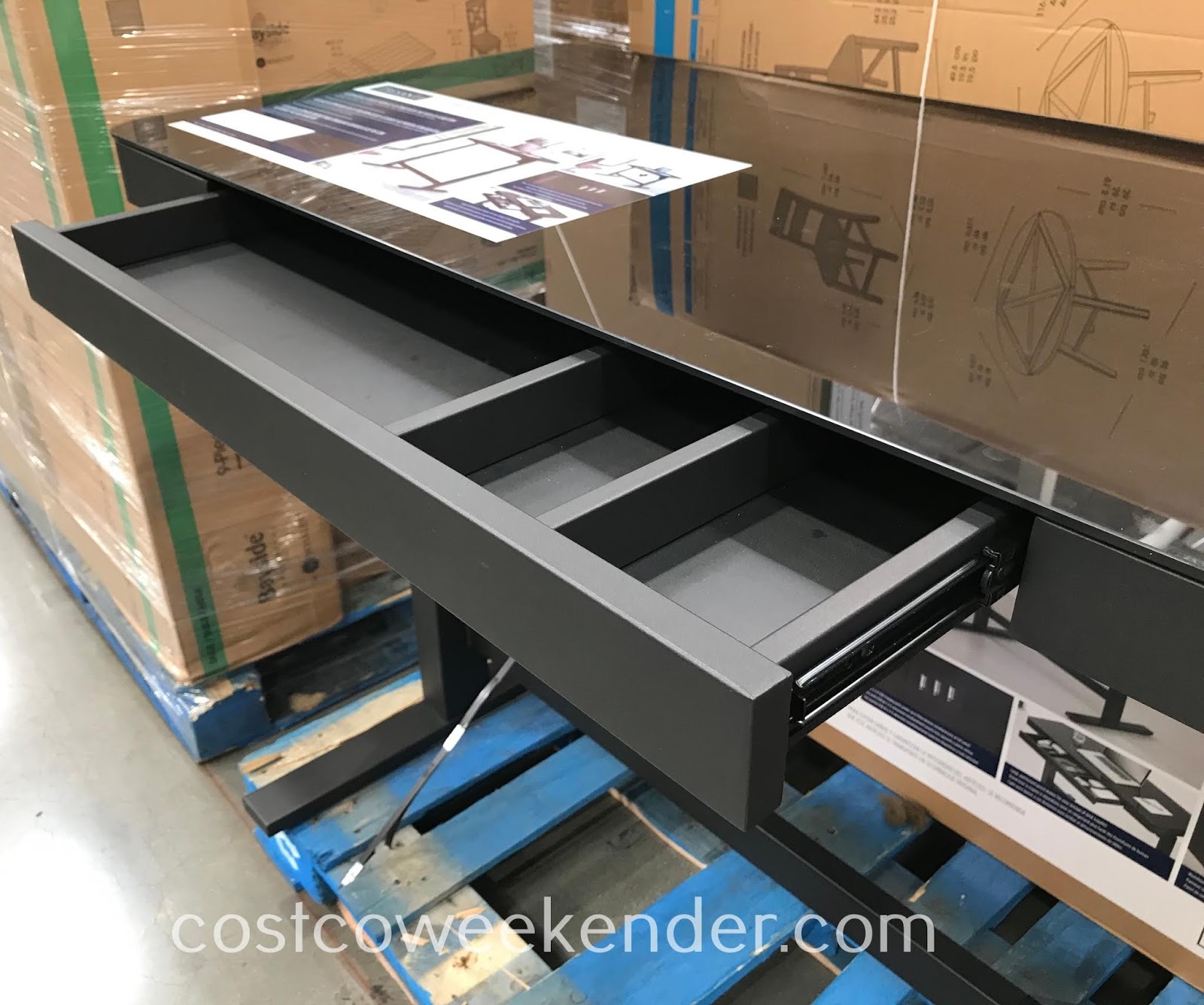 Tresanti Adjustable Height Desk | Costco Weekender