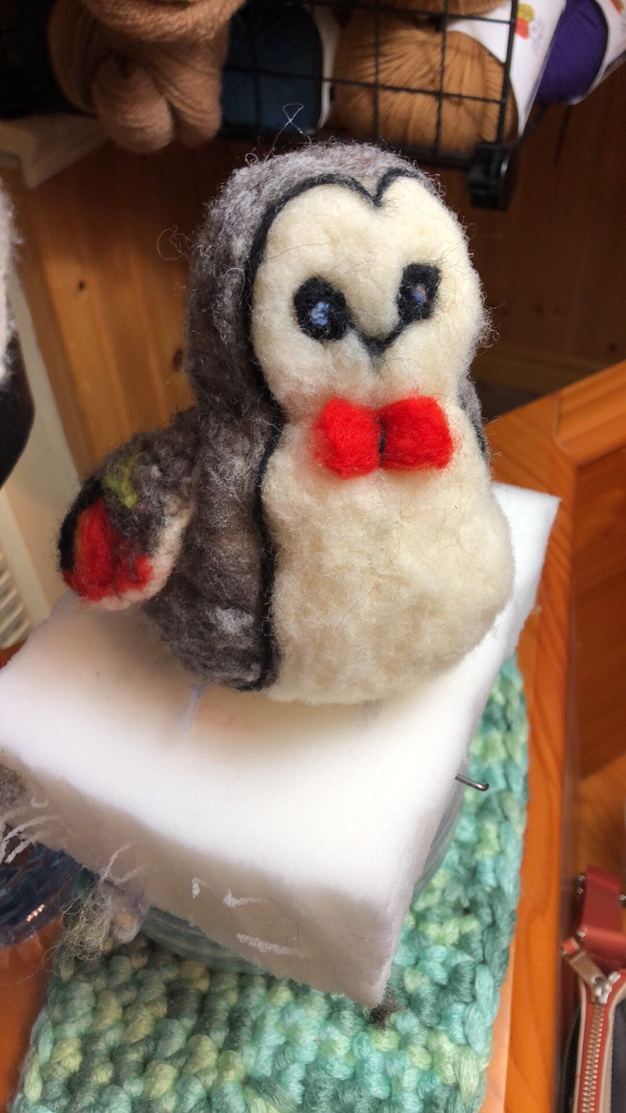 That British Woman Needle Felting Class
