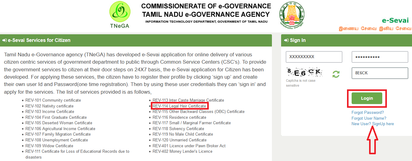 Tamilnadu Legal Heir Varisu Certificate Online Offline Application format-of-affidavit-for-income-certificate
