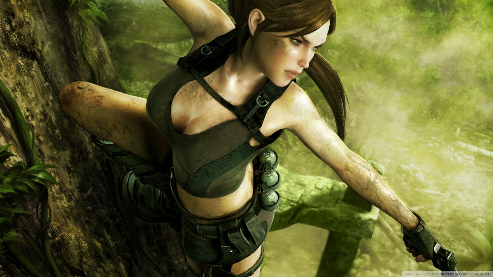 Tomb Raider Lara Croft 20 Sexy Wallpapers Collection