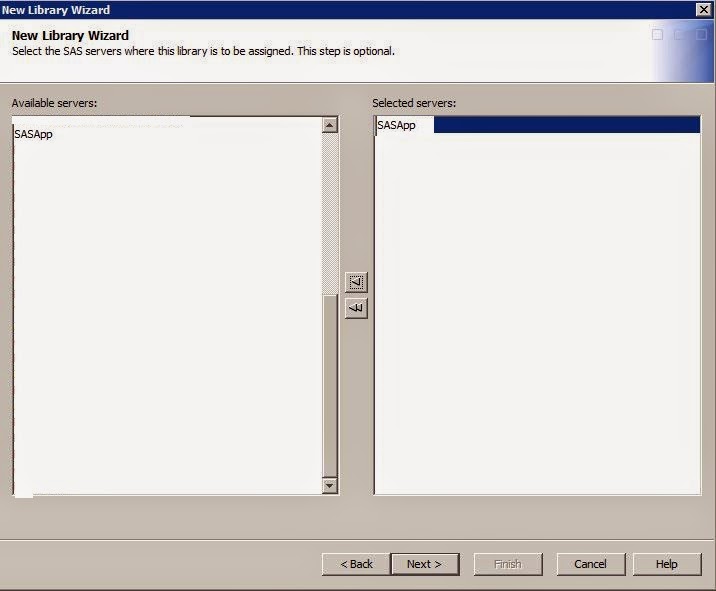 How to create library for Oracle in SAS?