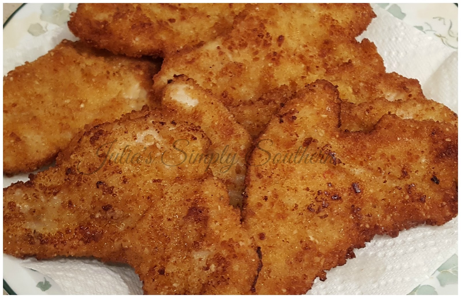 Julia's Simply Southern Breaded Turkey Breast Cutlets