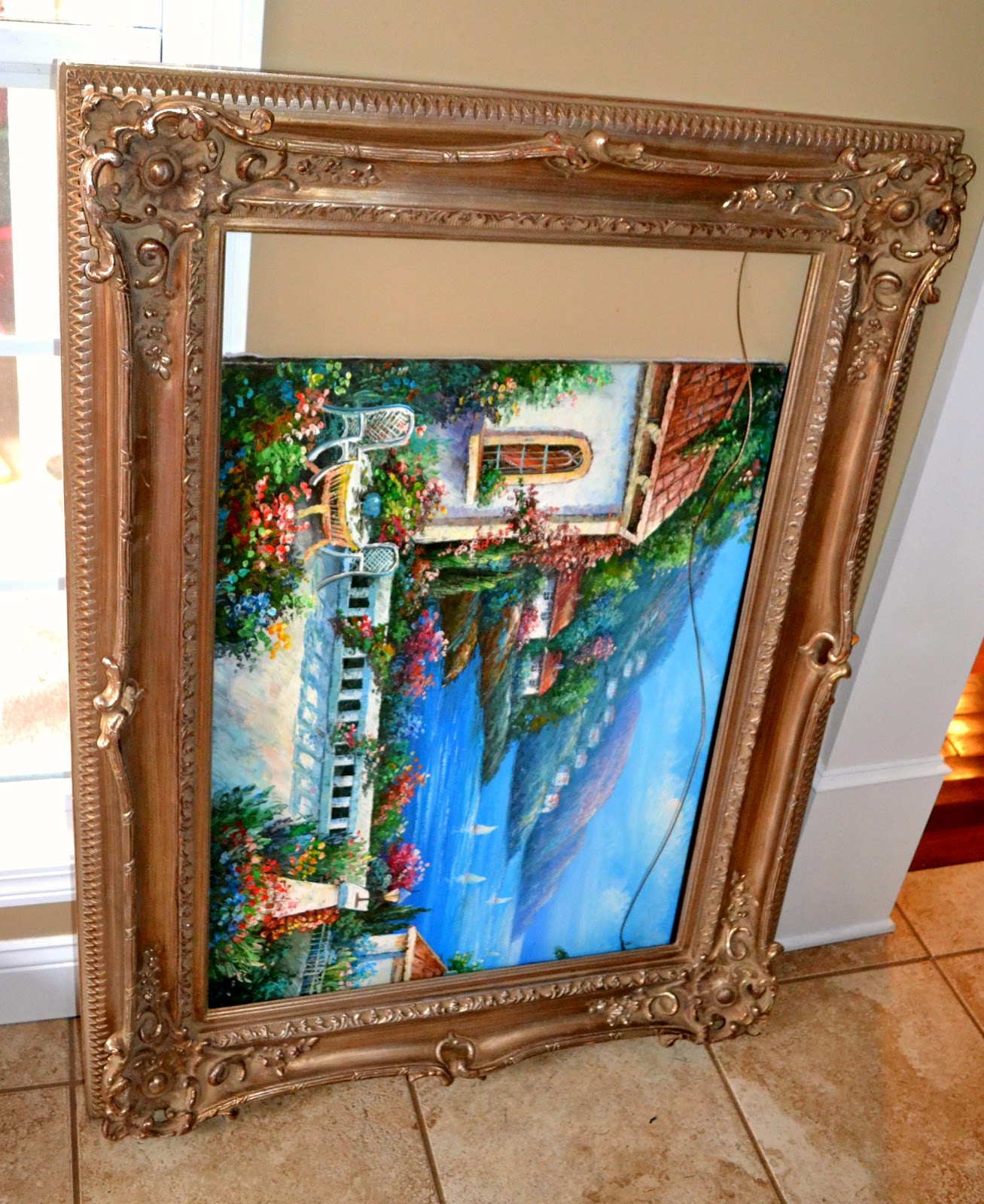 Alabama Slacker Mama So, I found this giant frame...