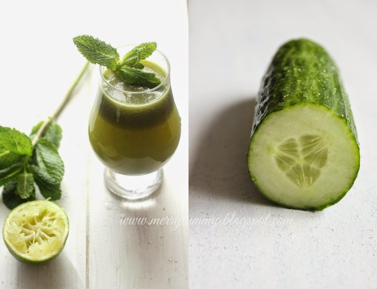 Merry Tummy Mint Cucumber Cooler With BRITA Marella Jug